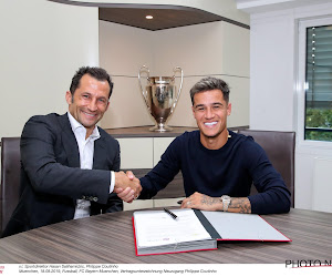 OFFICIEEl: Coutinho naar Bayern: als ze hem definitief willen overnemen kost dat wel een aardige som