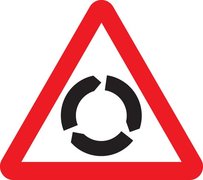 roundabout ahead