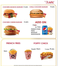 The AFC menu 2