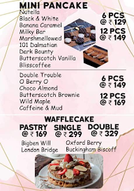 London Bubble Co. menu 4