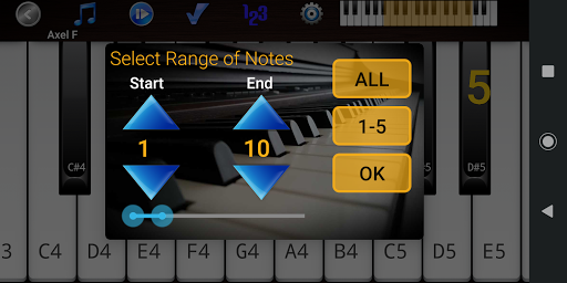 Screenshot Piano Melody