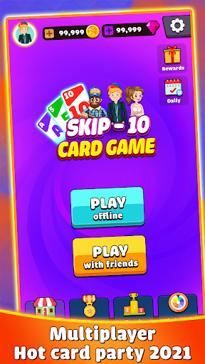 Screenshot Skip 10 - Card Game