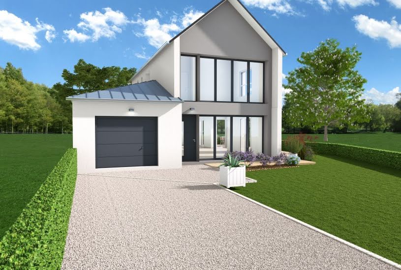  Vente Terrain + Maison - Terrain : 334m² - Maison : 135m² à Saint-Grégoire (35760) 