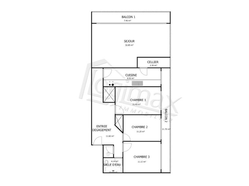 Vente appartement 4 pièces 94 m² à La Rochelle (17000), 577 500 €