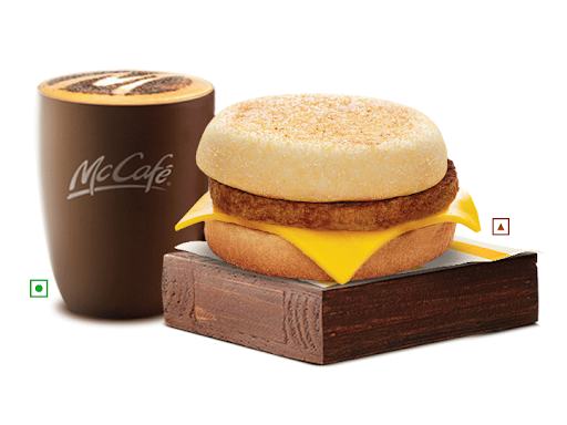 Sausage McMuffin with Beverage