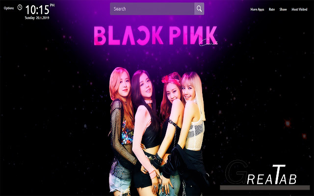 BLACKPINK Wallpapers Theme |GreaTab