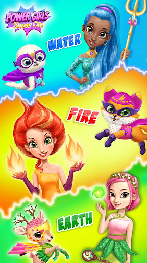 Power Girls Super City - Superhero Salon & Pets screenshots 2