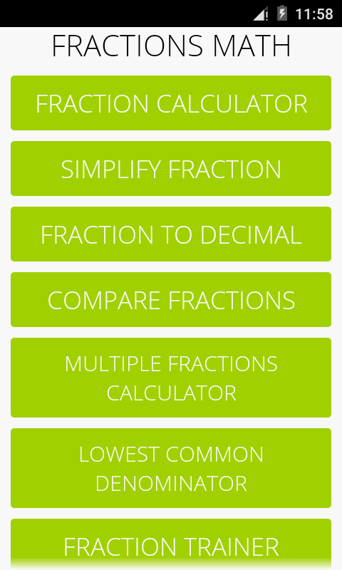  Fractions Math Pro- screenshot 