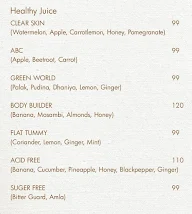 Spice Code menu 4