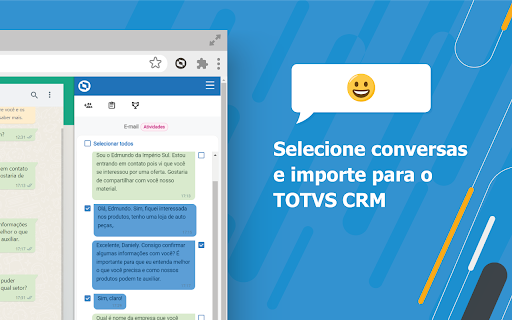 TOTVS CRM WhatsApp Extension