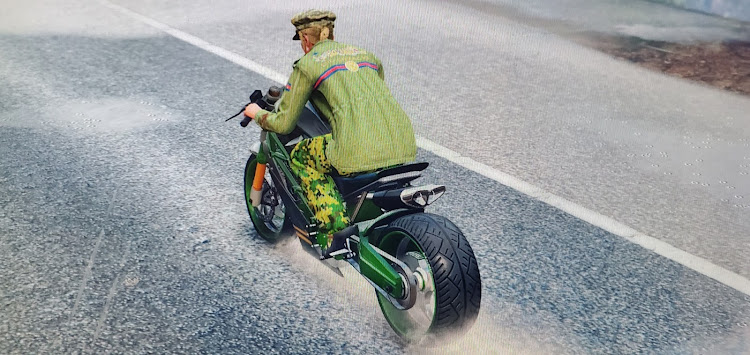 たなしょさんが投稿したGTA5・バイク・ゲーム・PS4に関するカスタム事例の投稿画像4枚目