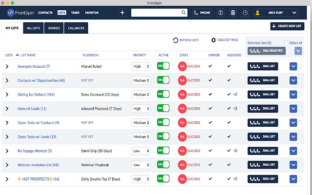 FrontSpin Multiplatform chrome extension