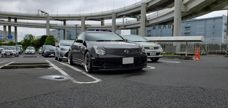 スカイラインクーペのv35・スカイラインクーペ・初納車・よろしくお願いします！に関するカスタム事例の投稿画像2枚目