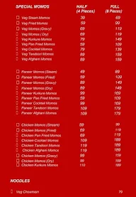 24 Seven Special Chinese Food menu 2
