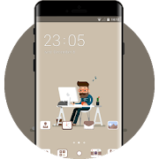 Comics Theme: Geek Wallpaper Free for Android  Icon