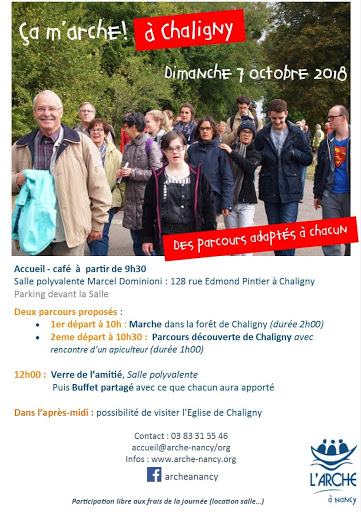 Marche avec L'Arche 2018