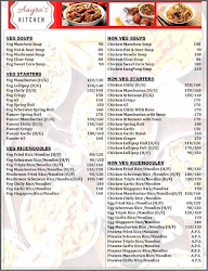 Aayraa Kitchen menu 1