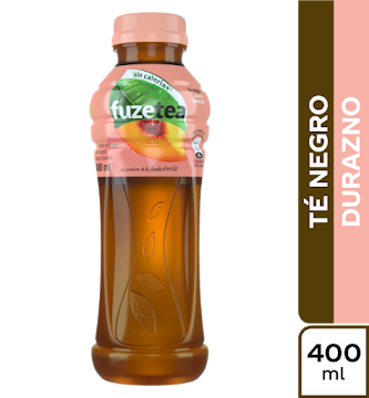 Té Negro Sabor Durazno Fuze Tea x 400 ml