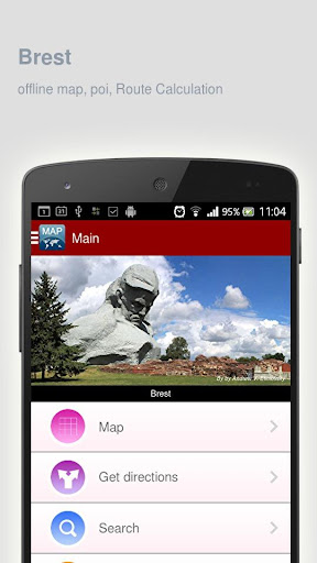 Brest Map offline