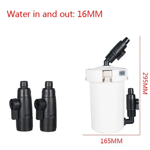 SUNSUN HW-602B HW-603B Super Quiet 6W 400L/H Aquarium Fish Tank External Filter Canister Outer filtration system EW602B 