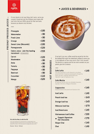 Cuppa Redefined menu 5