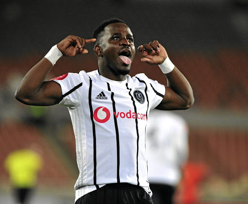 Orlando Pirates striker Gabadinho Mhango is in great form.