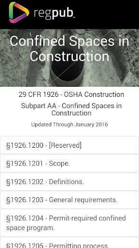 29 CFR 1926 - Subpart AA