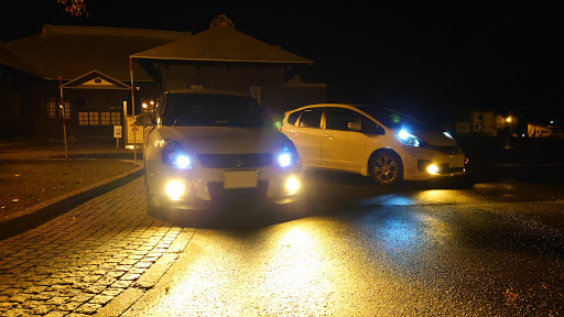 フィット Rs のフィットrs Ge8 スイフトスポーツ Zc31s イエローフォグに関するカスタム メンテナンスの投稿画像 車のカスタム情報はcartune