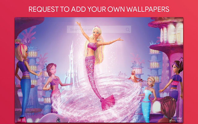 Barbie Wallpaper HD Custom New Tab