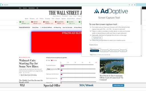 AdDaptive Intelligence Ad Screen Capture Tool