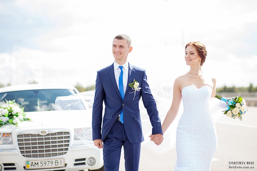 Fotógrafo de casamento Dmitriy Bekh (behfoto). Foto de 19 de dezembro 2014