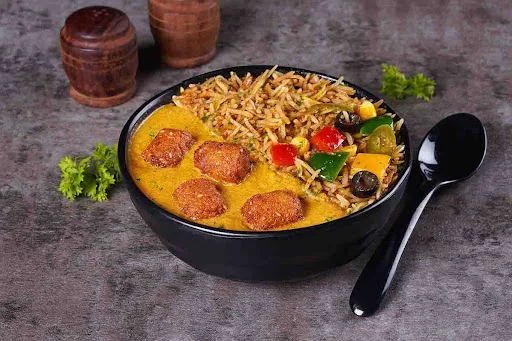 Mughlai Falafel Rice Bowl