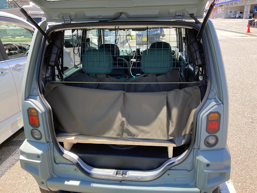 ネイキッド L750sの車中泊仕様 車内インテリア 愛車紹介 1人旅 熱中症に気をつけて に関するカスタム メンテナンスの投稿画像 車 のカスタム情報はcartune