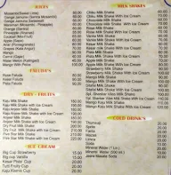 Shri Shankar Vilas menu 3