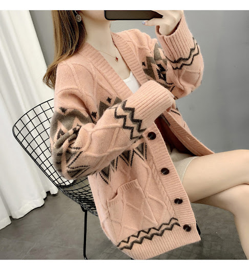 Title 1, Ladies Sweater Coat Spring And Autumn New Style...