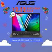 [Mã Elbau4 Giảm 4%] Laptop Asus Vivobook Pro 14X Oled R5 - 5600H | 16Gb | 512Gb |Rtx 3050 4Gb | 14' Oled 2.8K