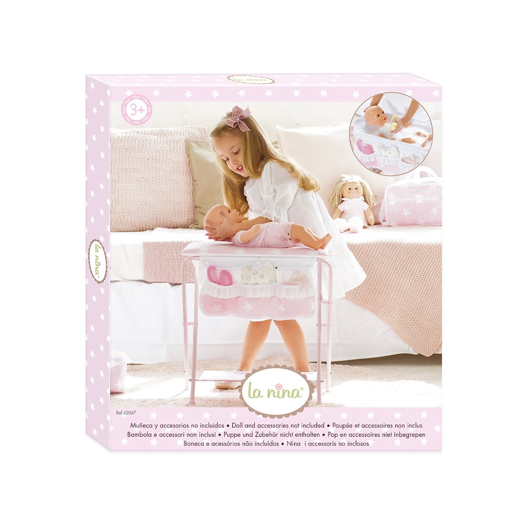 Купальный и пеленальный столик 2х1 для куклы ASI арт 62067 купить в интернет магазине