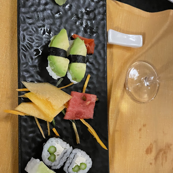 Vegan sushi