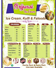 Brijwasi Icecream menu 5