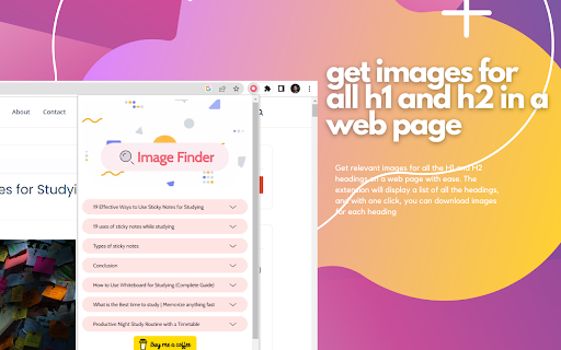 Image Finder for Bloggers