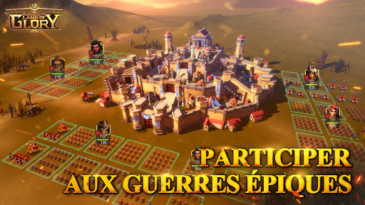 Code Triche Land of Glory: Jeu de Stratégie Épique APK MOD (Astuce) screenshots 5