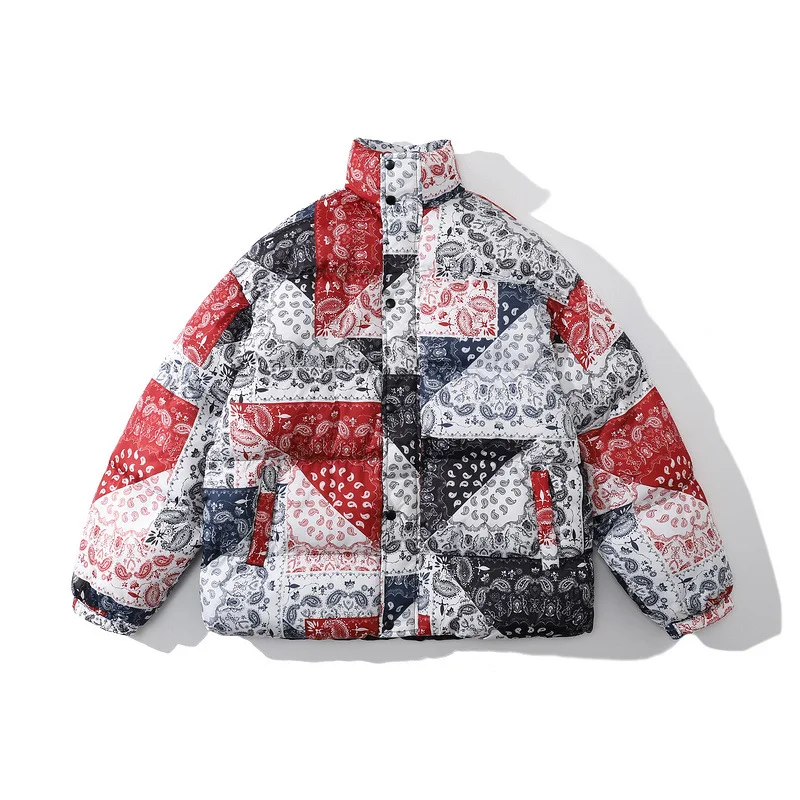Amerikanische, lockere und vielseitige, warm wattierte Jacke für optimalen Komfort. Bietet Wärme und Flexibilität für jeden Anlass.