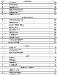 Khana Khazana menu 1