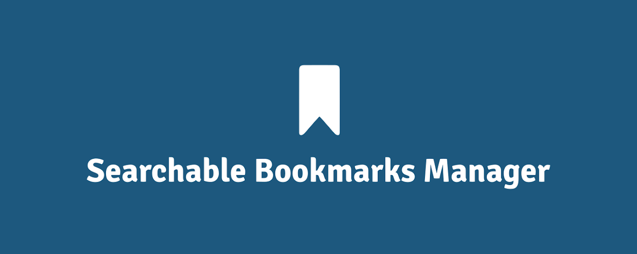 Searchable Bookmarks Manager Preview image 2