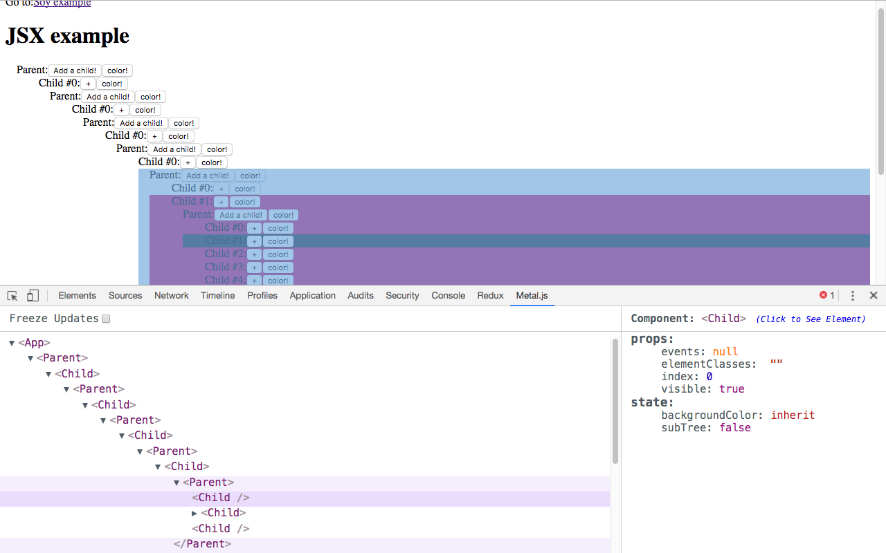 Metal.js Developer Tools Preview image 2