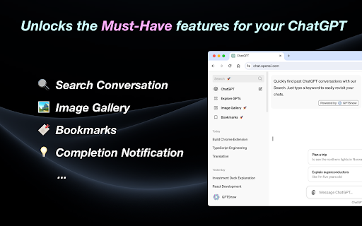 GPTSnow - Supercharge your ChatGPT