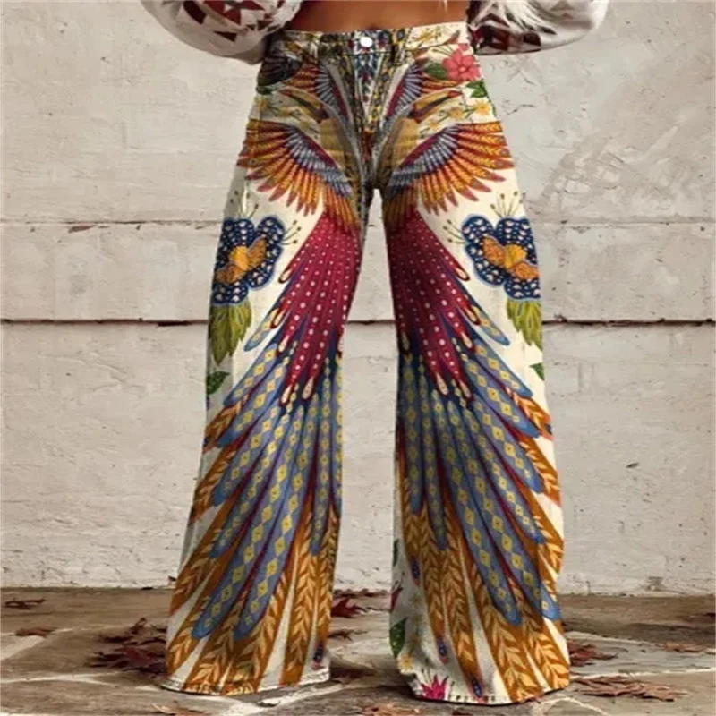 Title 18, Calças jeans femininas plus size casuais de per...