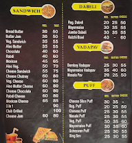 New Mewad  Fast Food menu 1