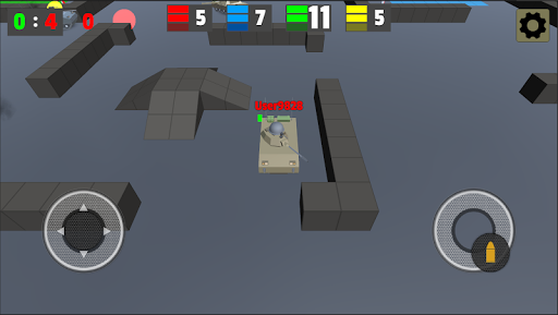 Tank Battle Arena v2 - Online Multiplayer Game