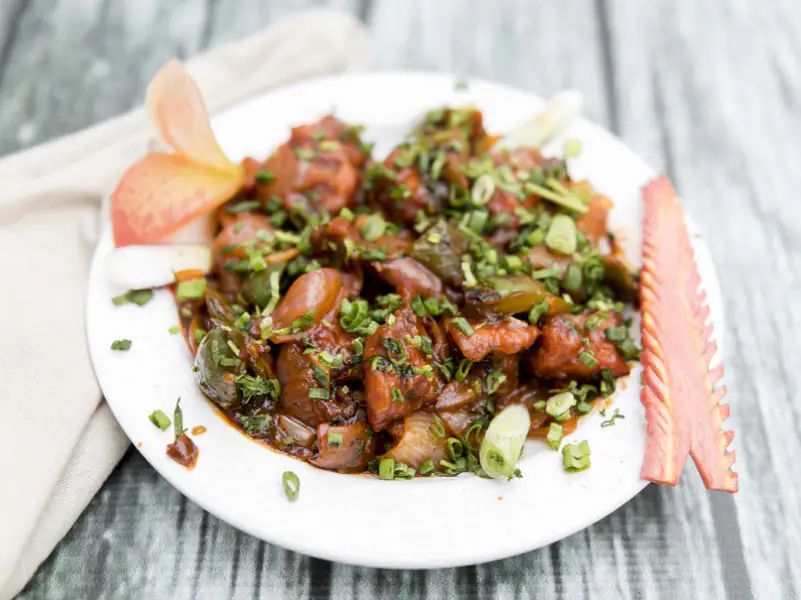 Chilly Chicken Dry